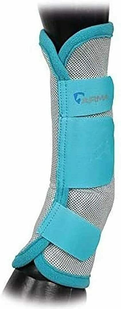 Shires Fly Boots Bottes Anti-Mouches, Noir, Full Mixte