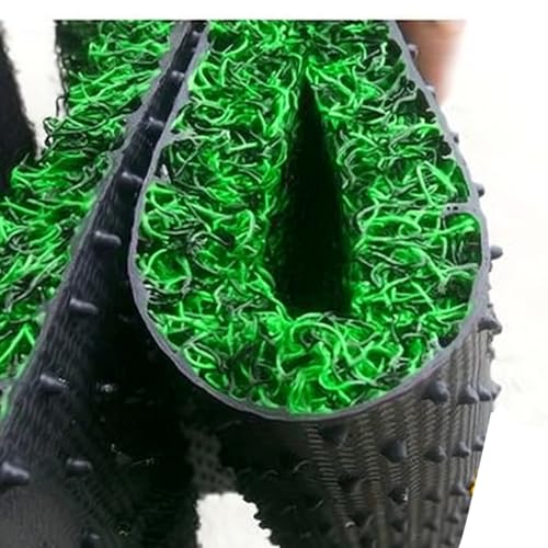 Image of CARNEST Premium Grass PVC Mats, 18mm Thickness, 100% Waterproof and Dustproof Car Floor Foot Mats, Universal Fit in All Cars, Compatible for Honda Amaze (2025 Onwards) All Weather Car Mat, Green