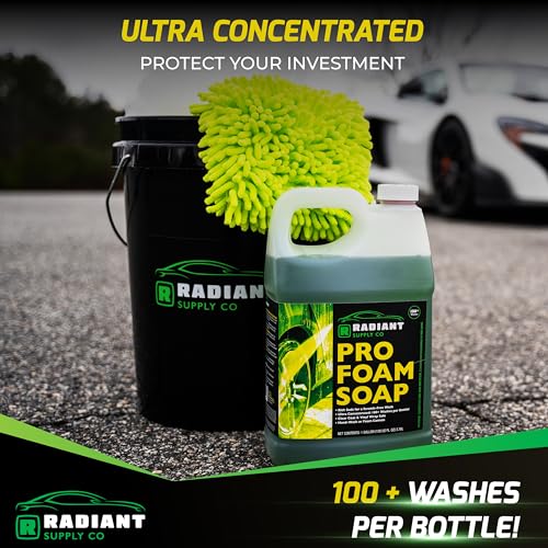 Radiant Supply Co RPF Radiant Supply Professional Car Wash Soap For Foam Cannons Or Bucket Washes thumb #5