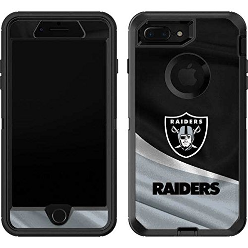 Skinit Decal Skin Compatible with OtterBox Defender iPhone 7 Plus - Officially Licensed NFL Las Vegas Raiders Design