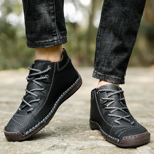 Handmade Beck Shoes Tall Boots,Beck Men's Casual Shoes Outdoor Lightweight Shoes Breathable for All Seasons3
