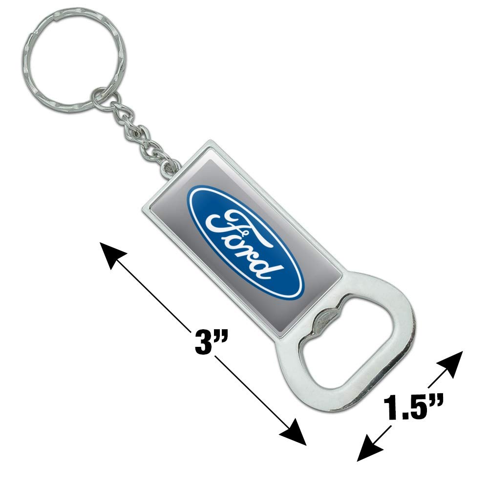 Ford F-150 Logo Metall Satin Chrom Valet Zug Apart Auto Schlüssel Kette Ring Fob