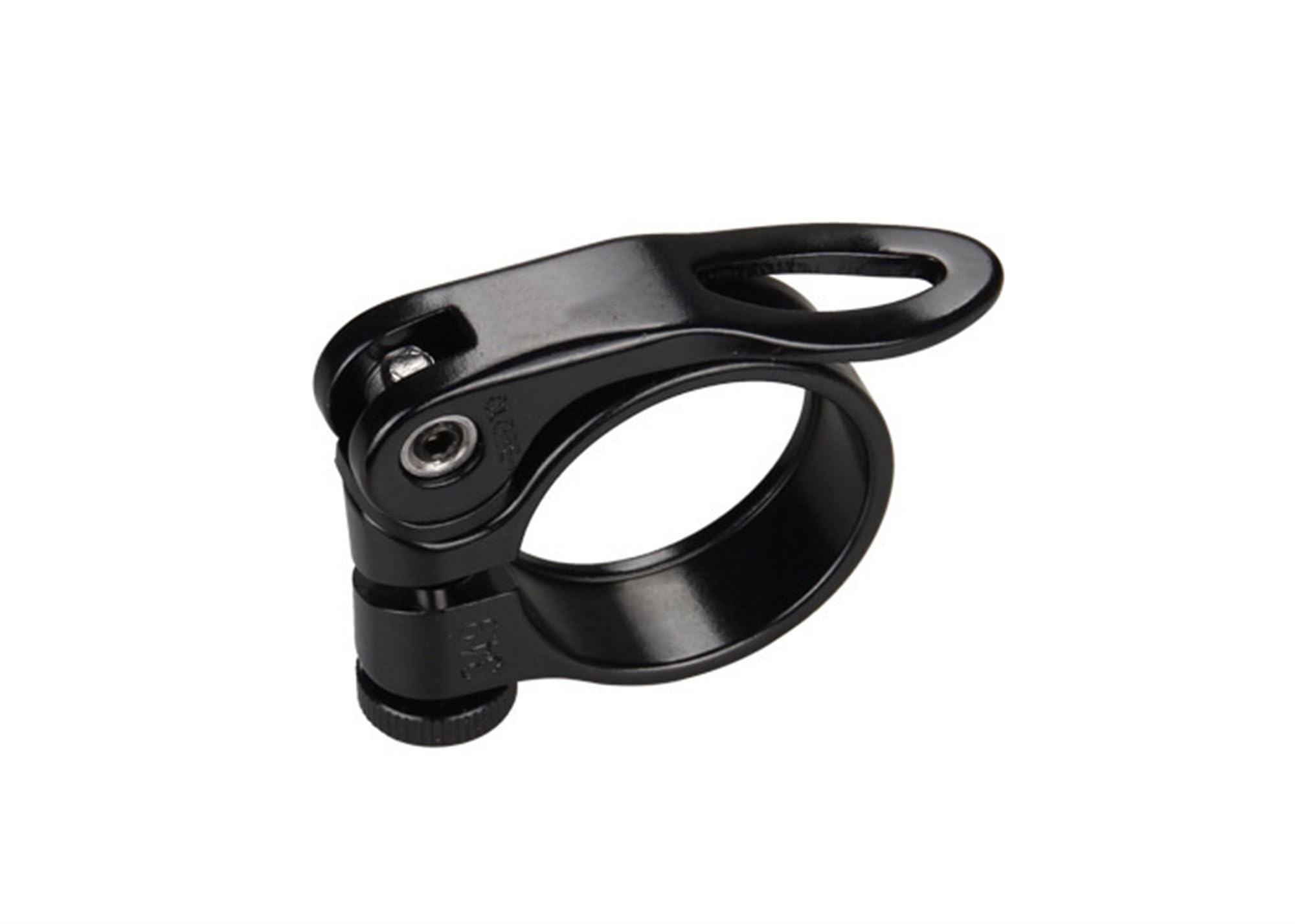 Morsetto reggisella bici, Morsetto reggisella bici 2 pezzi Morsetto reggisella bicicletta Alluminio Ultraleggero a sgancio rapido Bici da strada Morsetto reggisella mountain bike Morsetto reggisella 3