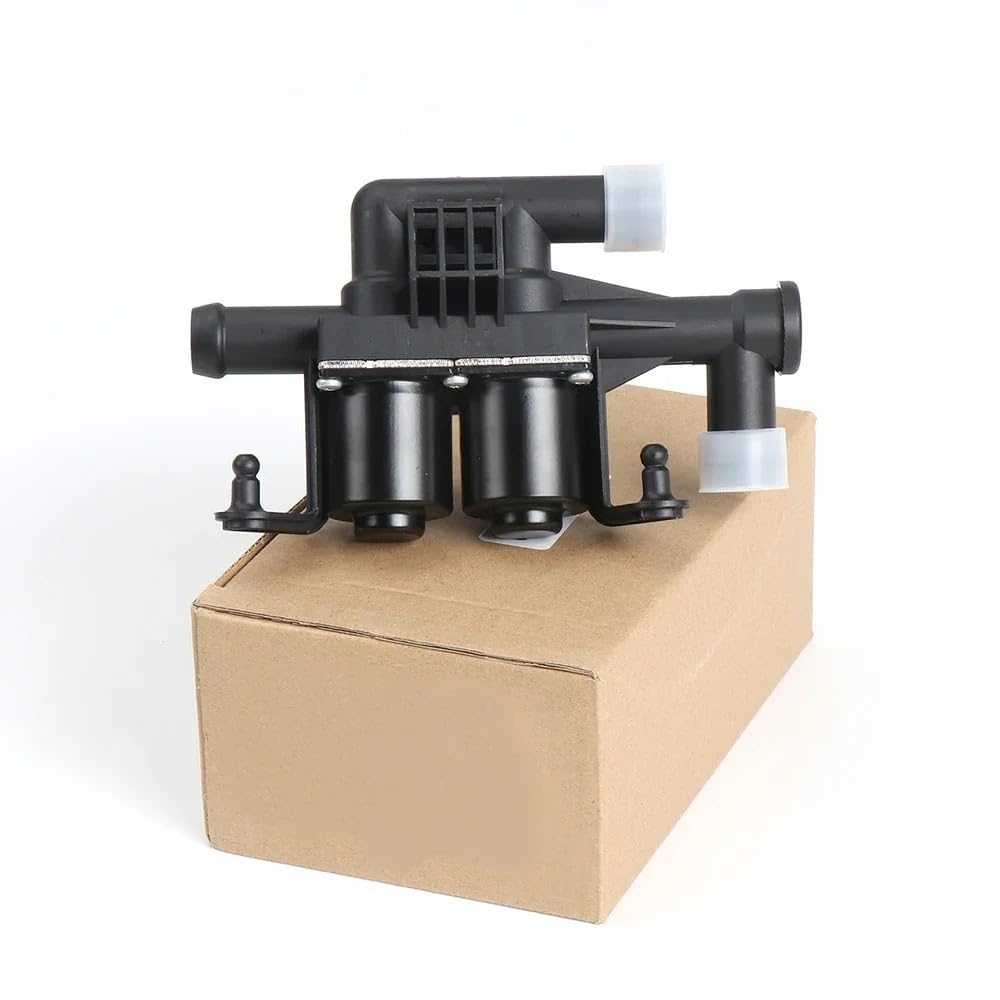 Termostatos del motor Válvula solenoide de control del calentador 64219310349 compatible con BMW Serie 5, 6 y 7 (F07, F10, F11, F02 F04) Termostato refrigerante