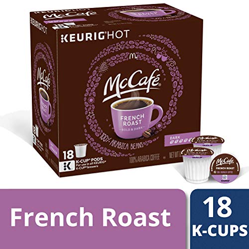Image of McCafe French Dark Roast K-Cup Coffee Pods (18 Pods)