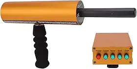 Detector de metais, detector de metais dourado e prata inteligente portátil com 14 m de profundidade, 800 m de longo alcance, detector de ouro recarregável de alta sensibilidade para pedras preciosas
