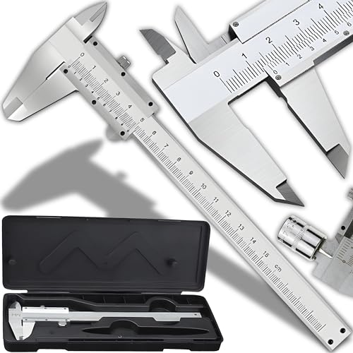 Retoo Calibro Analogico 150mm Acciaio Inox
