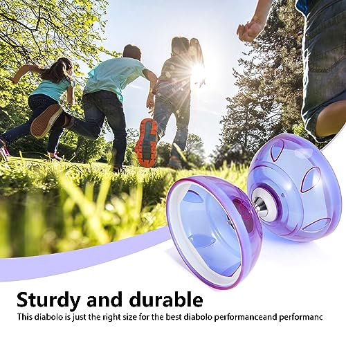 Diabolo jouet enfant roulement mobile kit jonglerie plastique flexible