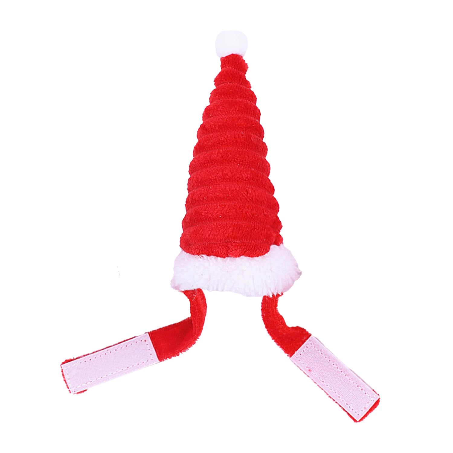 JNAWA Hamster Christmas Hat Small Pet Christmas Headwear Red Plush Santa Claus Cap for Hamster Rabbit Guinea Pig