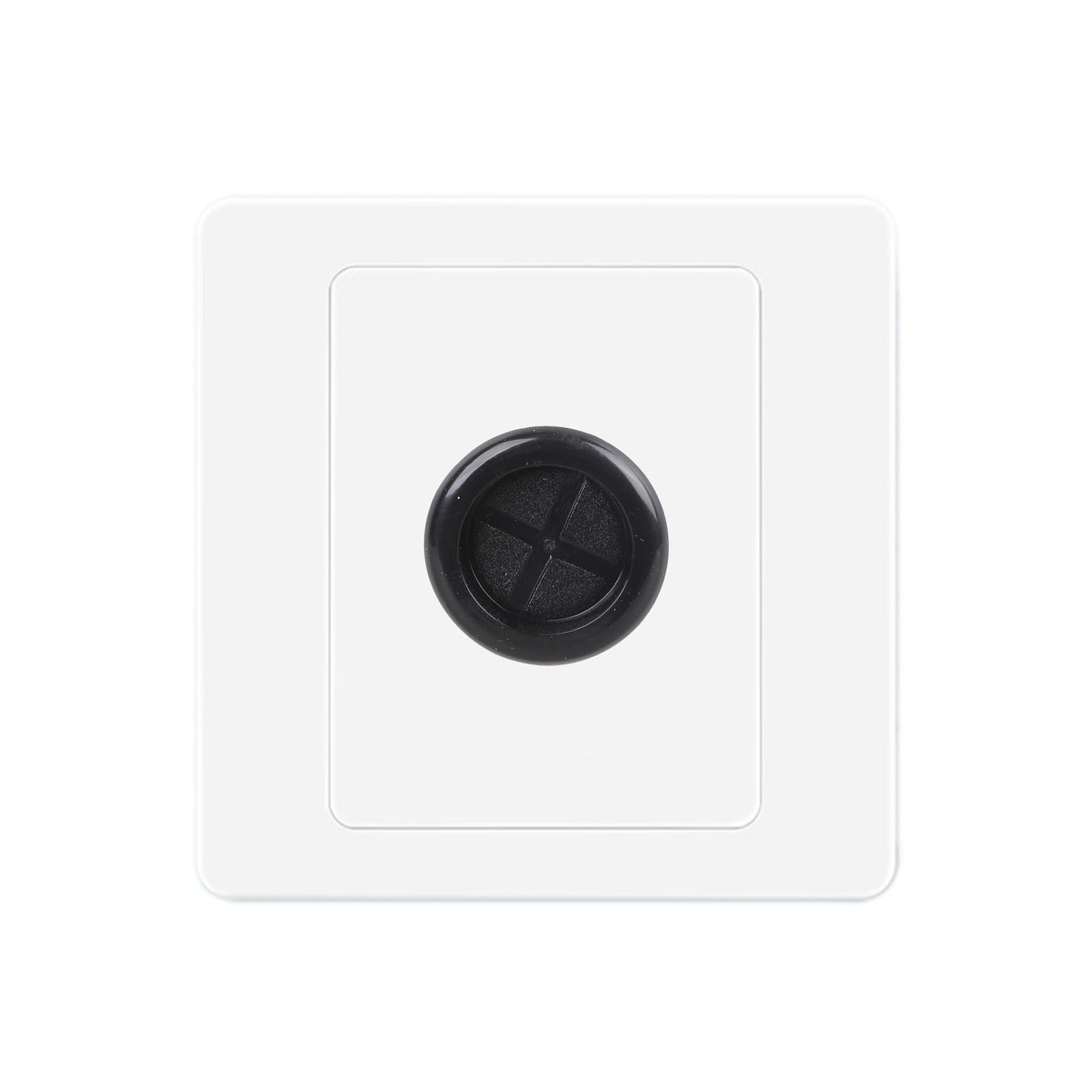 Stylish Cable Management Cover Plate Modern Decorative Panel with Wire Concealer Stylish Outlet Cover for 86 Type Socket Decorative Outlet Hole for Desk Socket