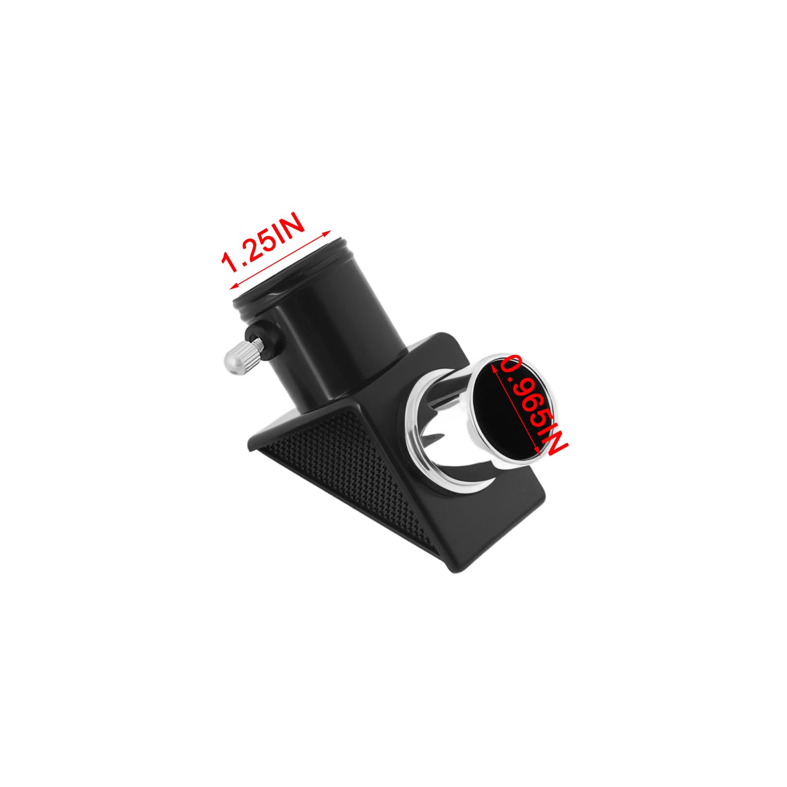 SG Store 1 Miroir Diagonal de Télescope à 90 Degrés de 0,965" à 1,25" Miroir Diagonal avec Cache-poussière pour Télescope Réfracteur Télescope Astronomique