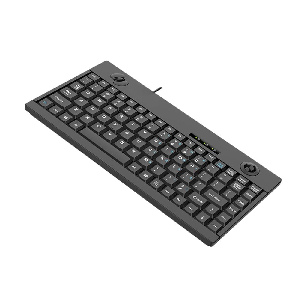 Industrielle Tastaturen mit 88 Tasten und optischem Trackball-Maus mit 3 Tasten und sicherem Gehäuse