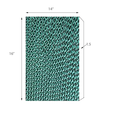 Image of Honeycomb Pad for Air Cooler | Cooling Pad | High-Efficiency, Durable & Long-Lasting | Universal Fit for Coolers | Color Green (16 inch X 14 inch X 1.5 inch)