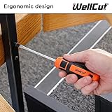 WELLCUT WC-RSD63 63-Piece Precision Ratchet & Non-Slip Handle Screwdriver Set & Magnetic Bit Tips Sturdy Steel in a Portable Case for DIY and Professional Application - Image 4