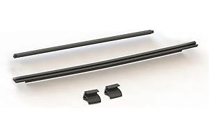 RAMPAGE Tailgate Tonneau Bar Kit - 87135 - Fits 2007-2018 Jeep Wrangler JK