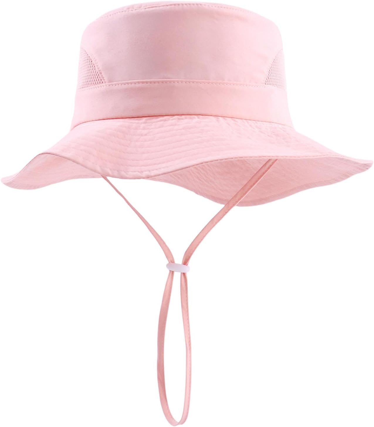 Kids Toddlers Summer Breathable Sun Protection Hat UV-Bucket Hat for 2-6 Y