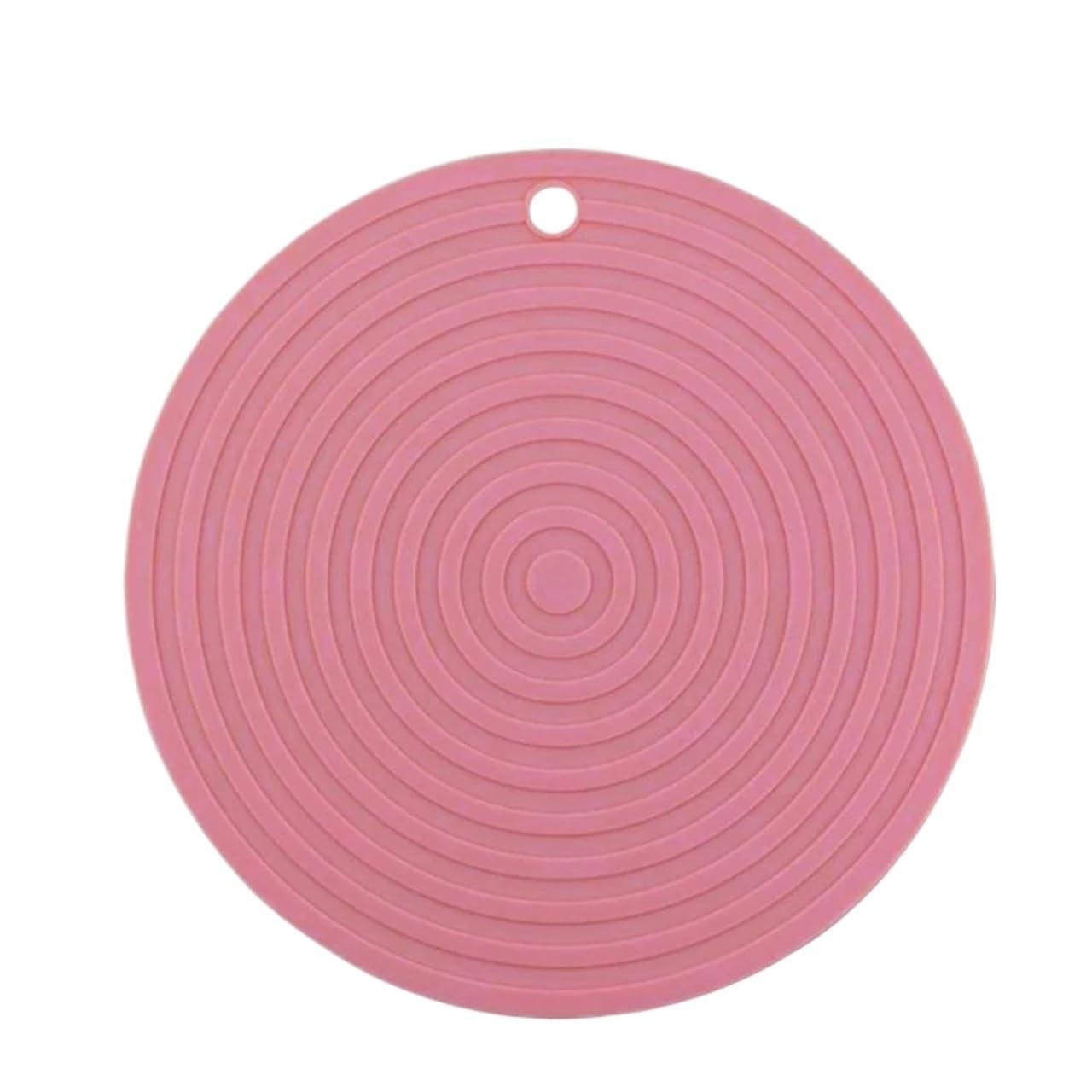 silicone trivet Table Mat, Silicone Trivet Heat Insulation Mat For Dining Table Kitchen Multicolor Multiple Sizes(Purple,S-18CM)