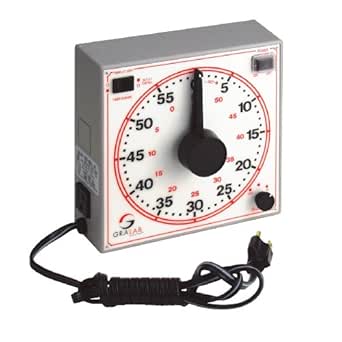 GraLab Model 167 Polycarbonate 60 Minute Food Service Timer: Wall Timer ...