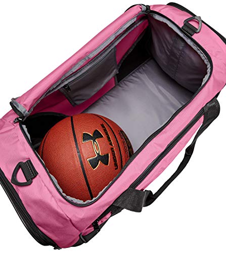 Under Armour Undeniable Duffle 3.0 Gym Bag, Lipstick/Jet Grey