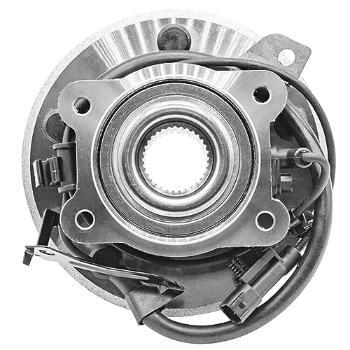 Image of Detroit Axle - Pair Rear Wheel Bearing Hubs Assembly for 2009-2020 Dodge Journey [5 Lugs w /ABS]