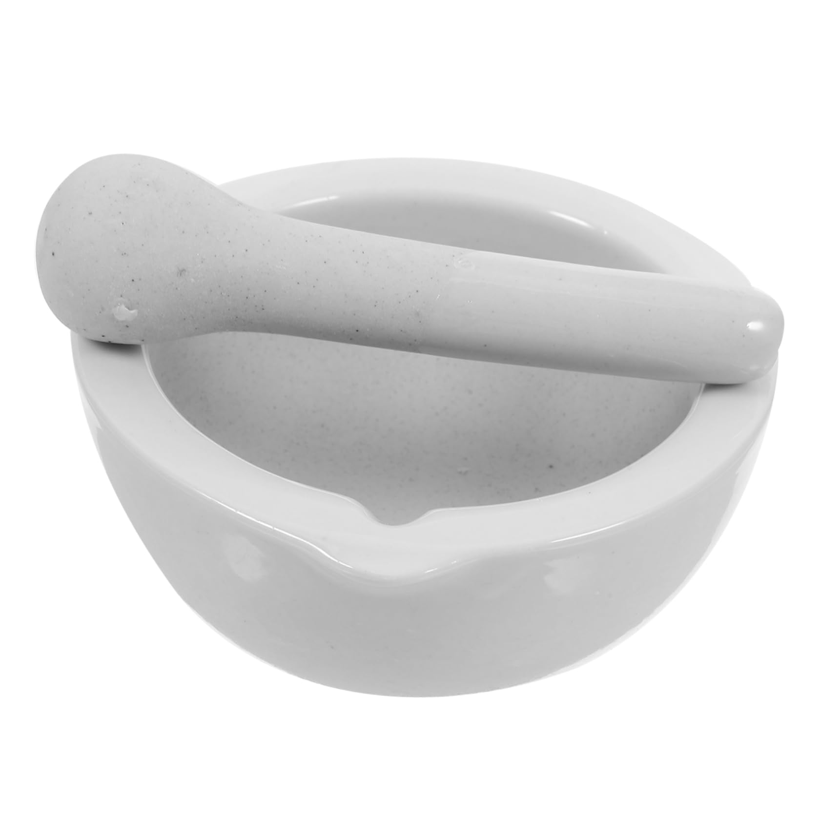 Cabilock 1 Set Porcelain Pestle Ceramic Pestle for Household Grinding Bowl for Spices Seasoning Crush Pot Portable Grinder