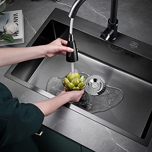 Colador protector para desagüe de acero inoxidable 8 piezas miniatura 7