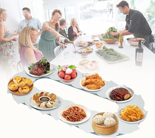 Plateau tournant pour aliments pour éviter de se lever à table