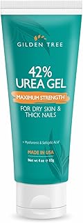 Urea Gel 42 Percent For Feet Maximum Strength Softens Cracked Heel Calluses & Thick Toenails