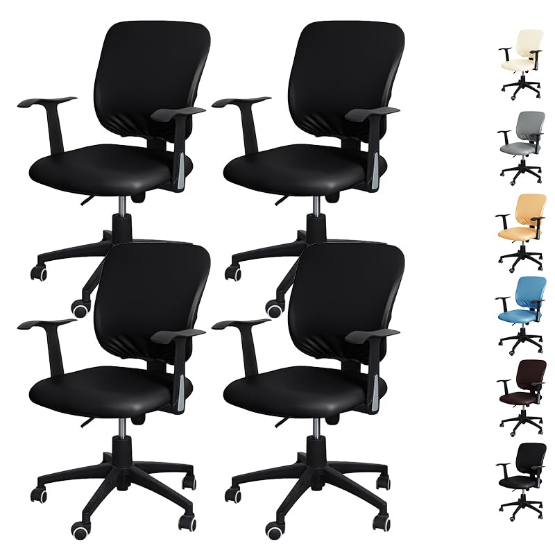 Housse de chaise bureau imperméable pour un espace de télétravail propre