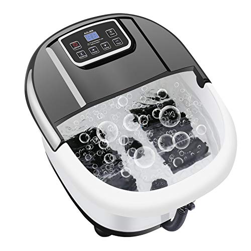 Foot Spa Foot Bath Massager with Heat 6 Masssage Rollers with Mini Acupressure Adjustable Time & Temperature