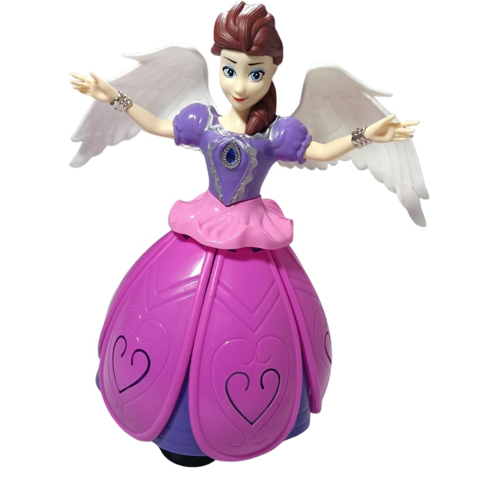 Dancing Fairy Princess Doll with Angel Wings | Dancing Doll & Flying Doll for Girls | Cute Princess Doll Toy for Kids & Toddlers | Dancing Toy Showpiece-image-34