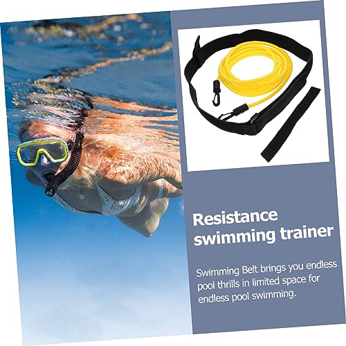 Entrenador de natación con cuerda de resistencia y cinturón miniatura 7