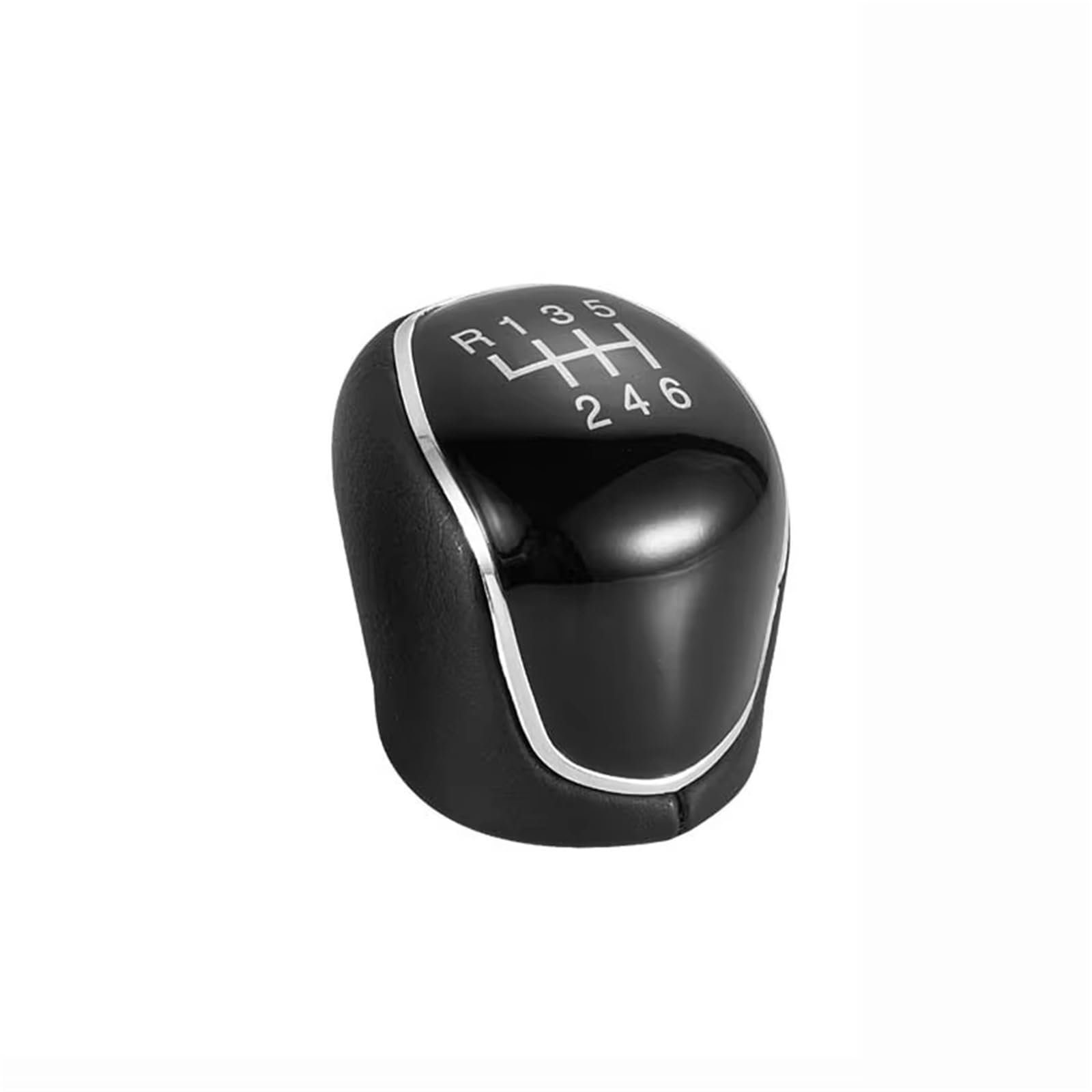 Cpddngzmkk Black Gear Shift Knob Lever 6 Speed Car Gear Shift Knob For Grand C-Max Mk2 For Bt50 Galaxy Mk3 Mk4 Kuga Mondeo S-Max Transit Tourneo