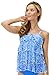Mazu Swim Underwire Bandeau Mesh Ruffle Tankini Top (8-16)