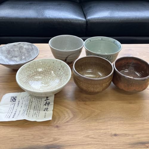 Tea utensils, Matcha Rice Bowl, Kutani Grill, Kamijin Ware Rice Bowl Set, Various
