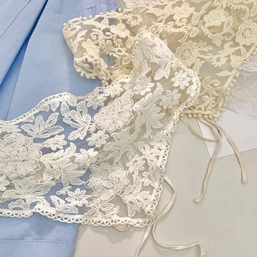 Elegant Flower Print Hair Scarf Lace Head Scarves French Wrap Headwear Hairpieces For Women And Girl3