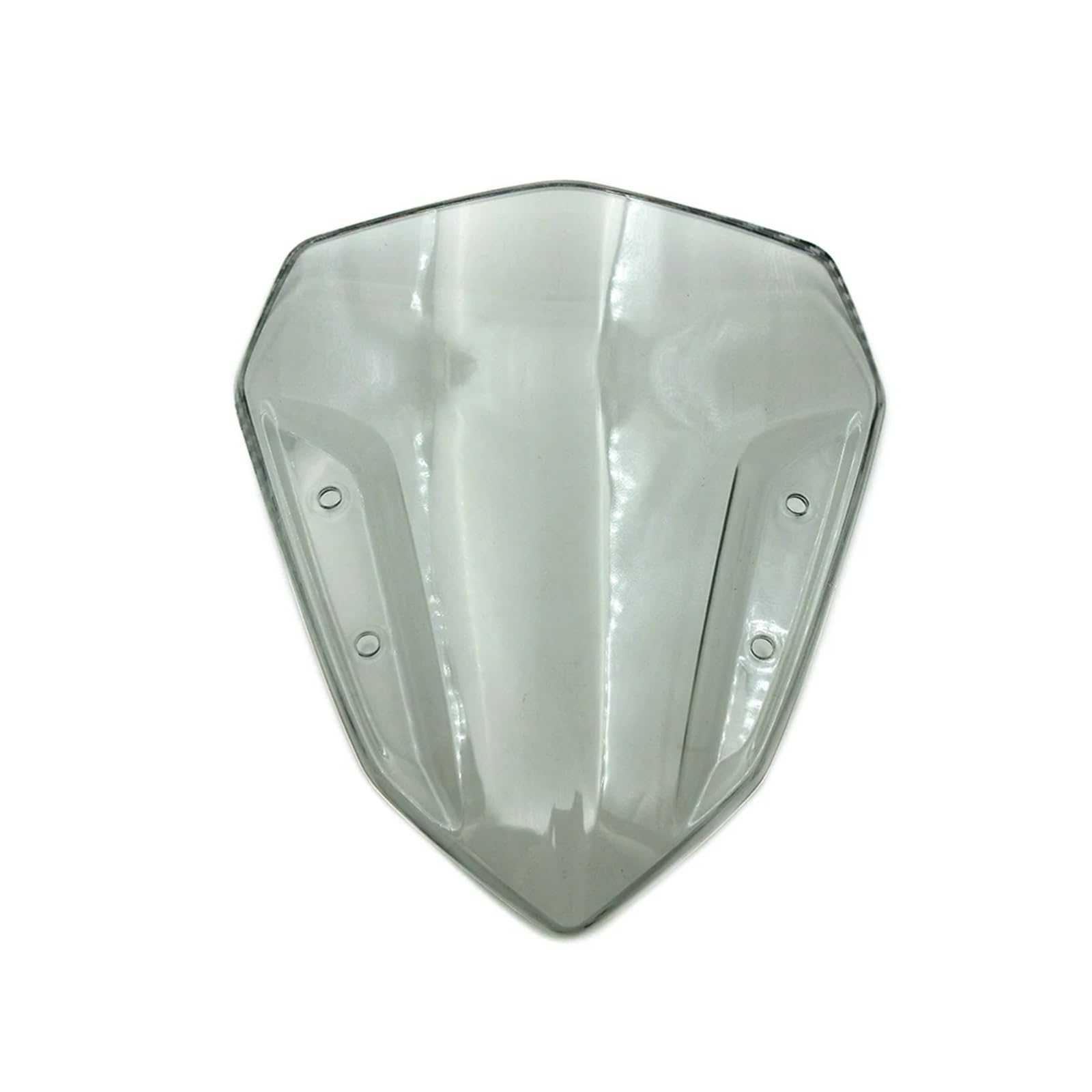 xuyuyan Motorcycle Racing Sports Carbon Fiber Windscreen Windshield Deflector Viser Visor For Aerox 155 Nvx 155 AEROX155 NVX155(Transparent Gray)