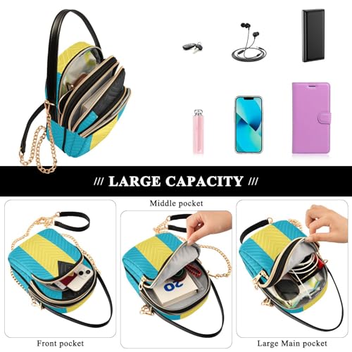 Image of Patriot Flag Cell Phone Purse Crossbody Handbag Durable Shoulder Bag Sturdy Travel Pouch