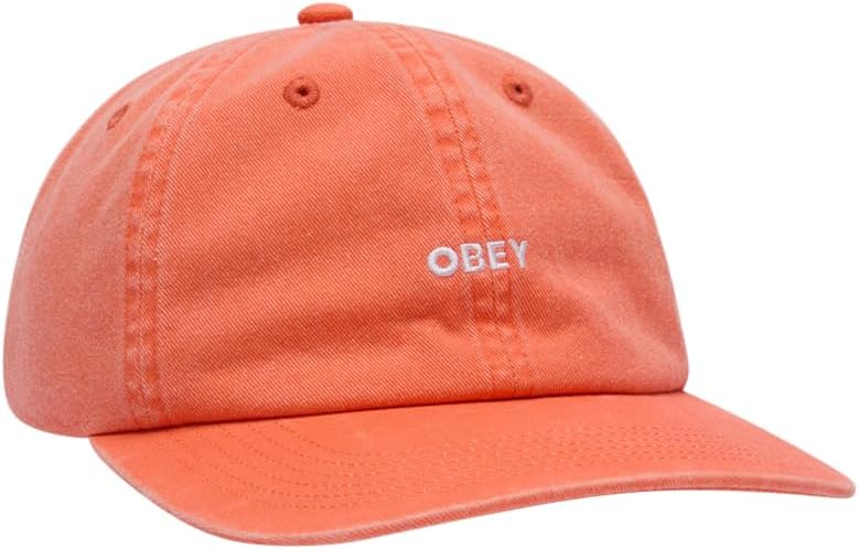 OBEY Men's Pigment Bold 6 Panel Strapback