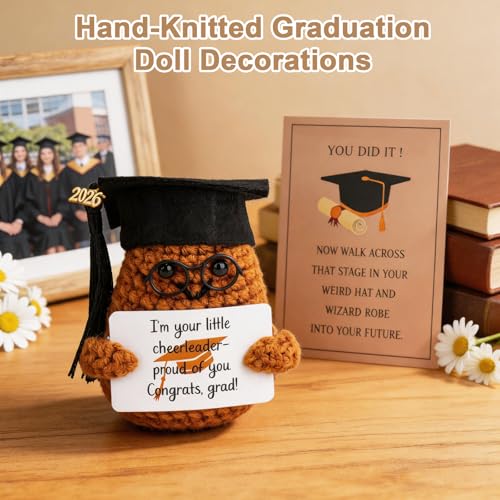 2026 Graduation Gifts for Hers, 12Pcs Graduation Gift Basket Grad Gift Box for Masters College Women Girl Daughter Sister Friend Nurse Granddaughter - Image 3
