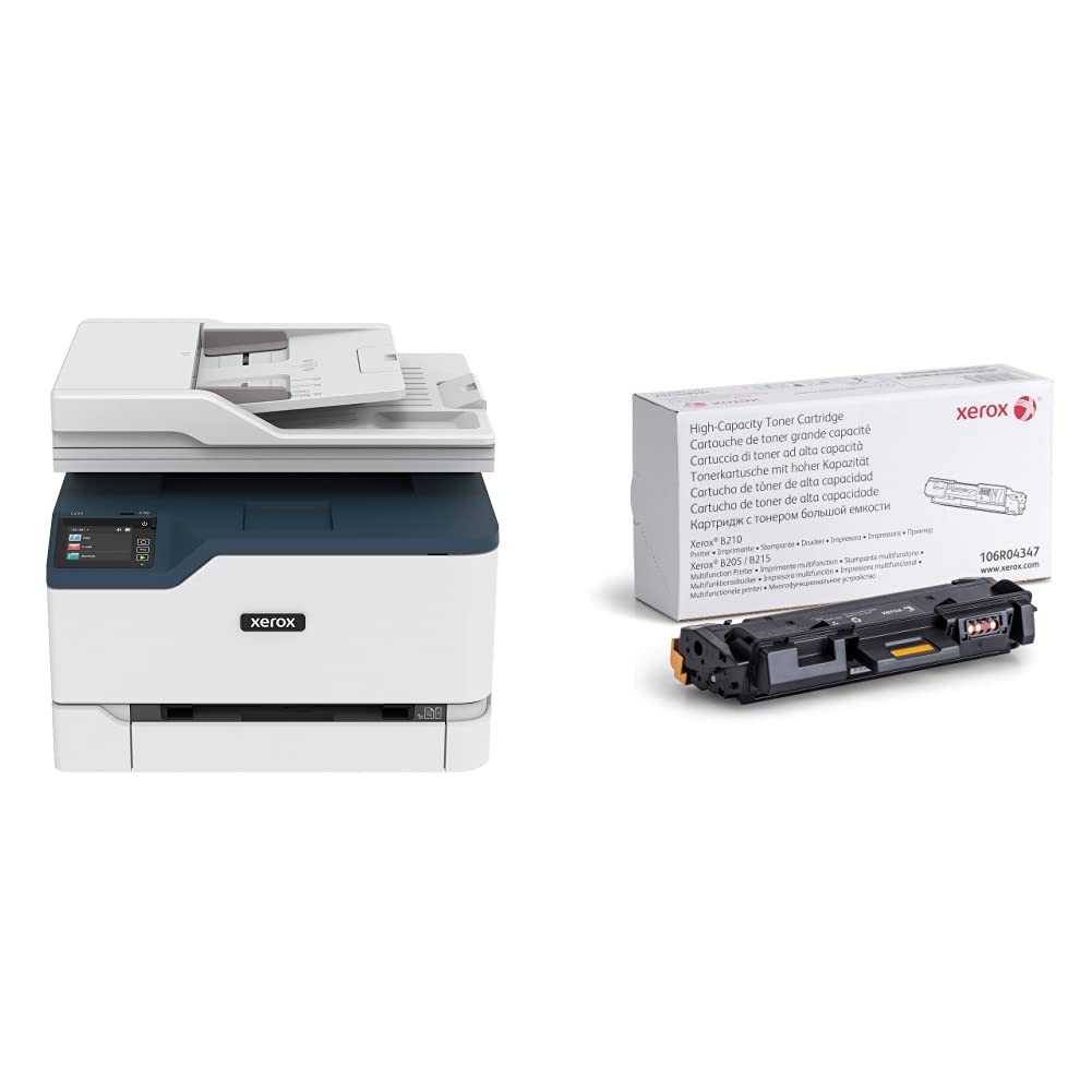 Buy Xerox C235 Color Multifunction Printer, Print/Scan/Copy/Fax, Laser, Wireless, All in One