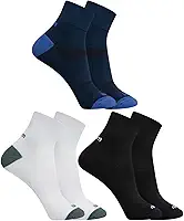Kit 3 Meias Dupla Camada Anti Bolhas Rikam Corrida Caminhada