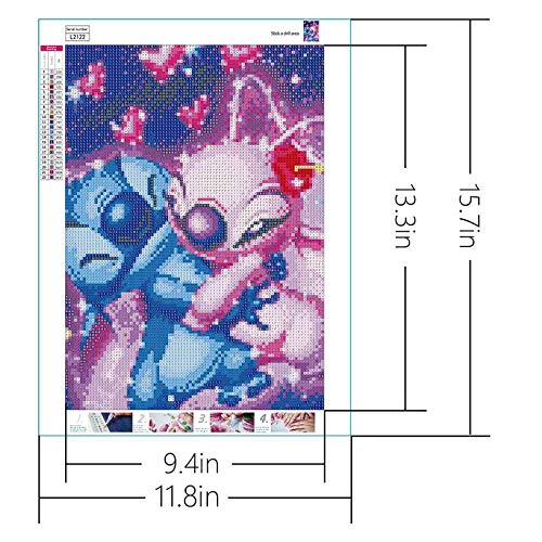 Kit De Peinture Diamant 5D Avec Numéros - Inscription « Always Kiss Me