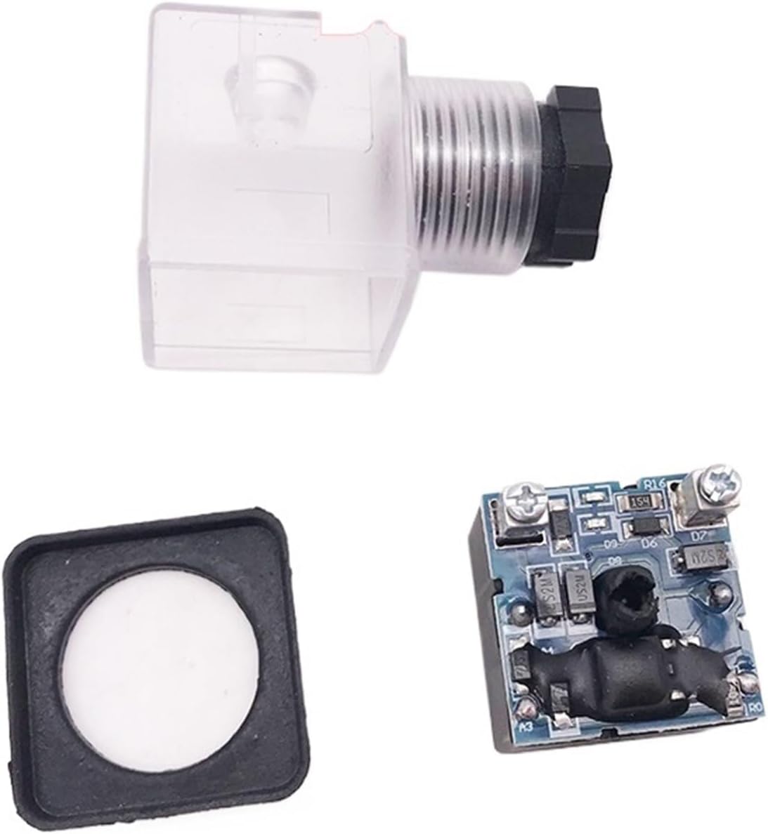 Protect solenoid coil plug box safety for Long-term power supply does not heat, with LED light Junction Box(AC)