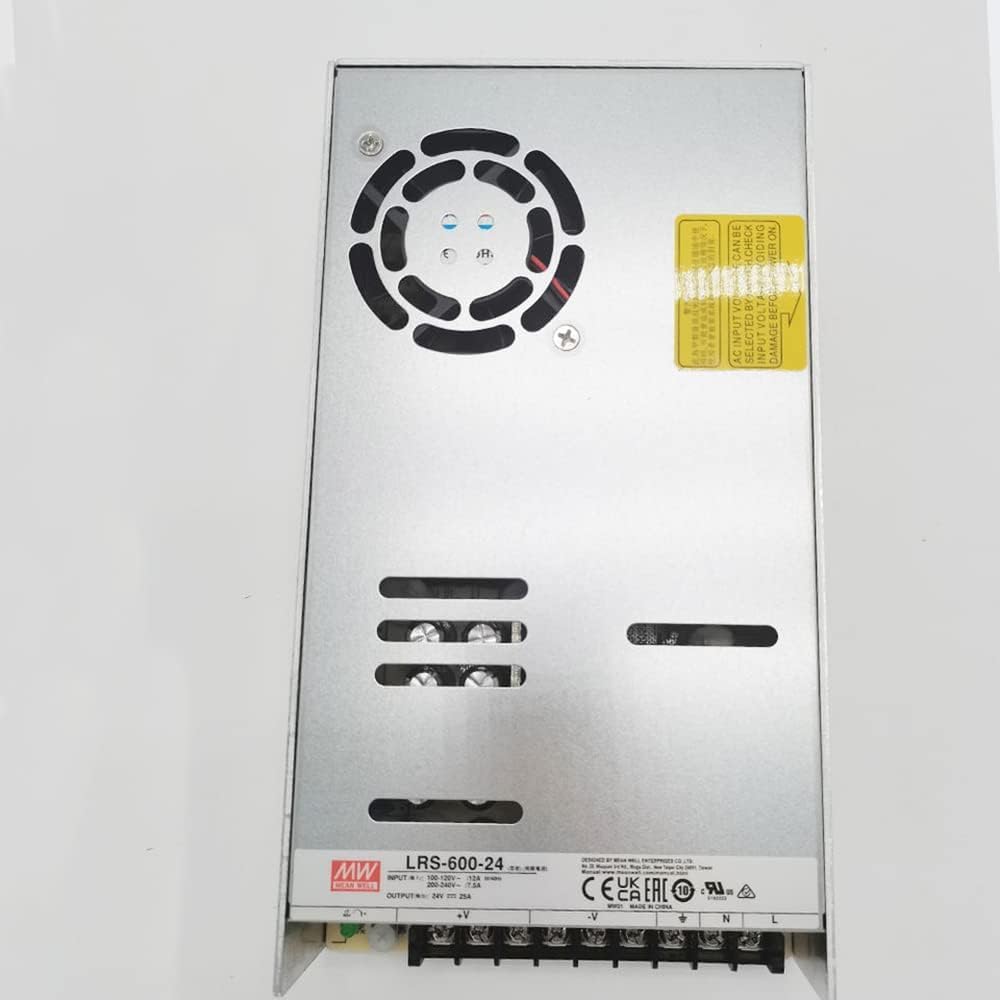 Mean Well LRS-600-24 600W 24V 25A Enclosed Switching Power Supply LRS-600-24