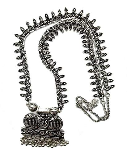 Black metal long chain Clearance
