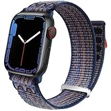 GZ GZHISY スポーツループ ナイロンバンド Apple Watchバンド 38mm 40mm 41mm 42mm 44mm 45mm 49mm Ultra iWatch Series 8 7 6 SE 5 4 3 2 1ストラップ iPhone Watchバンド レディース メンズ ストレッチ 伸縮性 編組 交換用リストバンド 通気性, 42mm/44mm/45mm/49mm, 宝石なし