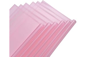 VOWOVOSDAY Pink Ramo Bochon Paper