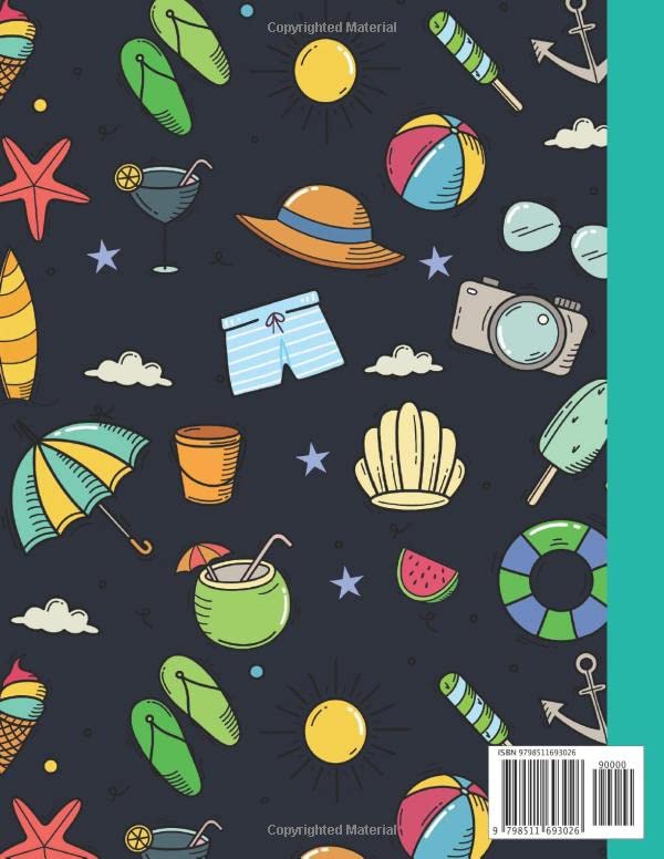 My Summer Journal - Journal with prompts and daily logs: Daily summer journal for kids of grades 1-5 to keep track of all summer adventures, includes ... and lookback on summer memories through thi - Image 2