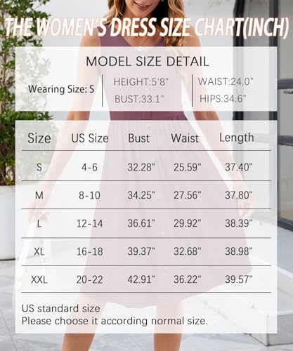 Image of KUOTAI Womens Summer Dresses Sleeveless Casual Loose Swing Button Down Midi Dress V-Neck Flowy A-Line Sundress